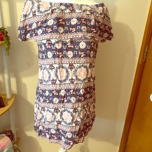 Elephant Off the Shoulder dress